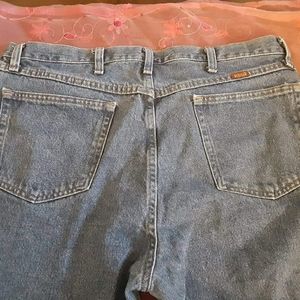 Rustler Mens Wideleg Jeans 36